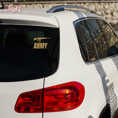 Elegant Army Star Design for Cars