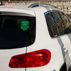 Army Veteran on Board Vehicle Decal