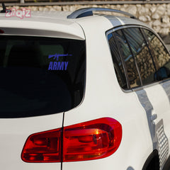 Elegant Army Star Design for Cars