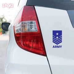 Army Officer Duty Sticker for Vehicles