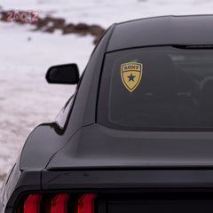 Bold Army Shield Sticker for Vehicles