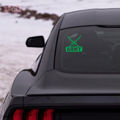 Army Duty Sticker for Safe Roads