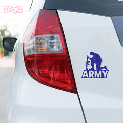 Army Officer Shield Decal for Drivers
