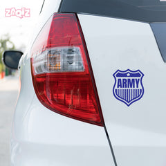 Army Veteran on Board Vehicle Decal