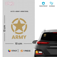 Support the Army Car Window Awareness Tag