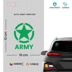 Support the Army Car Window Awareness Tag
