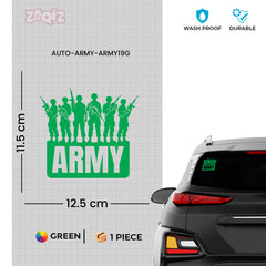 Army Parent on Board Sticker for SUVs