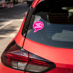Baby on Board Sign for Peaceful Driving