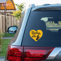 Baby on Board Sticker for Family Cars