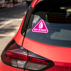 Cute and Safe Baby on Board Decal Design