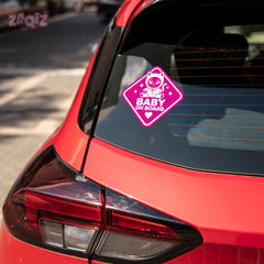 Baby on Board Safety Notice for Roads