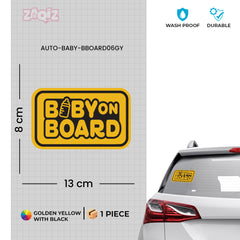 Baby on Board Safety Tag for Drivers