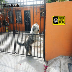Do Not Enter: Dogs Loose Beyond This Point