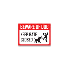 Attention: Fierce Dogs Protect This Property