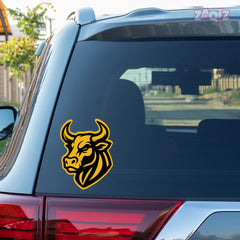 Furious Bull Wall Sticker – Peel and Stick Design
