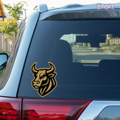 Furious Bull Wall Sticker – Peel and Stick Design