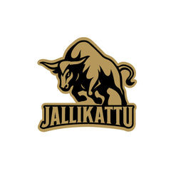 Angry Bull Head Sticker for Car and Bike