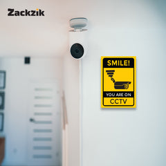 Bold Security Notice for Walls and Doors