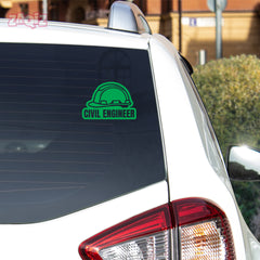 Civil Engineer at Work Vehicle Safety Sign