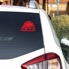Civil Engineer at Work Vehicle Safety Sign