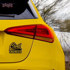 Engineer Life Sticker for Civil Professionals