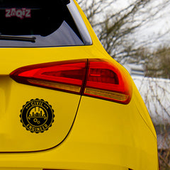 Elegant Civil Engineer Sticker for SUVs