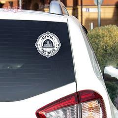 Civil Engineer Awareness Tag for Drivers