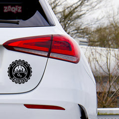 Elegant Civil Engineer Sticker for SUVs