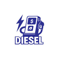 Stylish Diesel Sticker for Car – Long-Lasting Vinyl