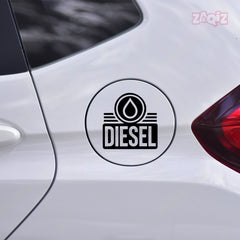 Diesel Fuel Indicator Tag for Caps