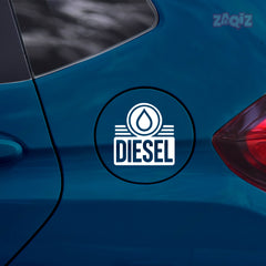 Diesel Fuel Indicator Tag for Caps