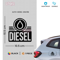 Diesel Fuel Indicator Tag for Caps