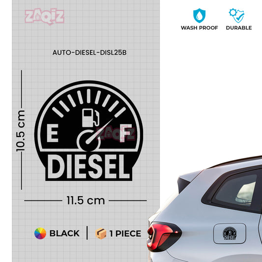 Bright and Bold Diesel Tank Sticker