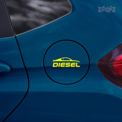 Diesel Fuel Tank Safety Sticker