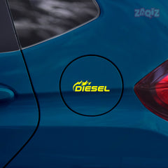 Easy Peel Diesel Sticker for Quick Application