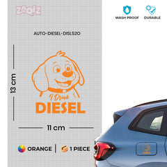 Bold Diesel Only Decal