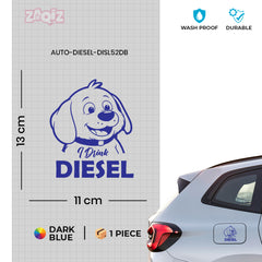 Bold Diesel Only Decal