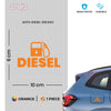 Diesel Identification Sticker for Tanks