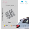 Diesel Fuel Marker Decal
