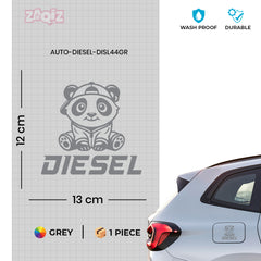 Diesel Only Vinyl Decal for Cars & Trucks