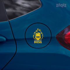 Minimalist Diesel Tank Use Marker