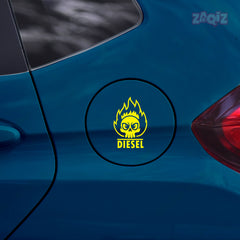 Minimalist Diesel Tank Use Marker