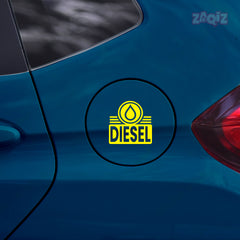 Diesel Fuel Indicator Tag for Caps
