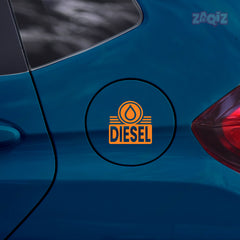 Diesel Fuel Indicator Tag for Caps