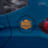 Vibrant Diesel Warning Sticker Decal