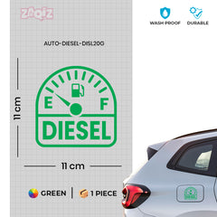 Durable Diesel Fuel Marker for Bikes