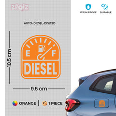 Premium Diesel Use Decal for Vehicles