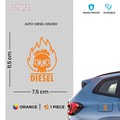 Minimalist Diesel Tank Use Marker