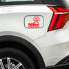 Clear Diesel Label for Car