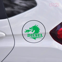 Diesel Sticker for Car | Gloss Finish Fuel Tank Decal